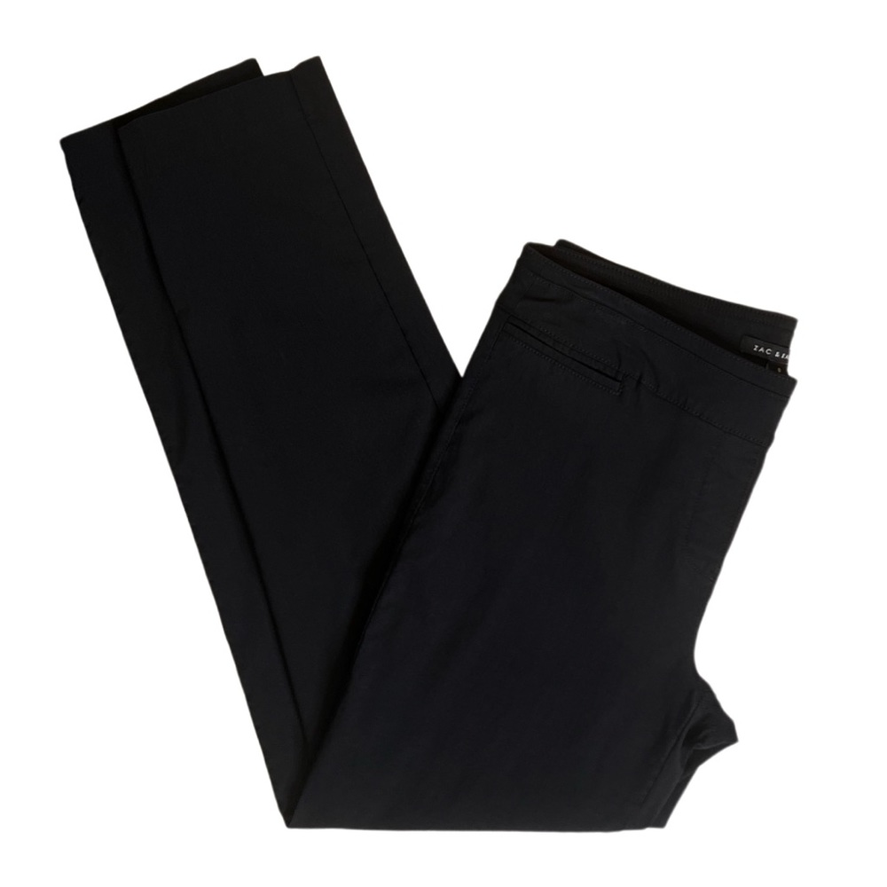 Zac & Rachel Pull-On Black Legging Dress Pants Sz8